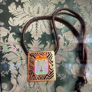 Laurel Burch Toshio Cat Pendant